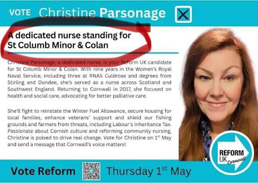 And another one gone.

Useless #Reform councillor Christine Parsonage QUITS.

Refuse to show up for a single meeting.