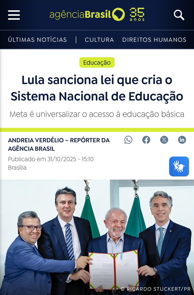 Uma conquista histórica para a educação pública brasileira