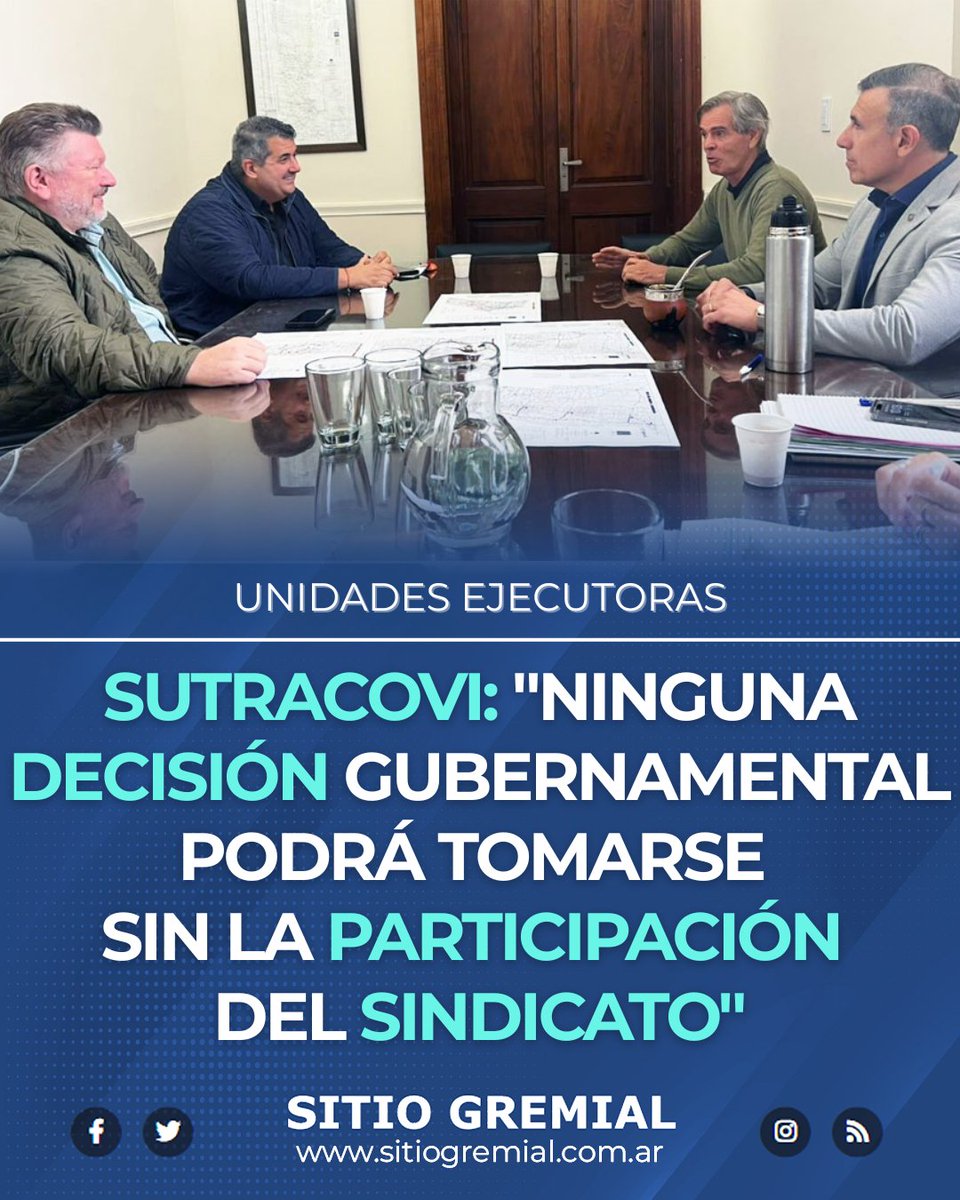 🗞 𝗦𝗨𝗧𝗥𝗔𝗖𝗢𝗩𝗜: ❞𝗡𝗶𝗻𝗴𝘂𝗻𝗮 𝗱𝗲𝗰𝗶𝘀𝗶𝗼́𝗻 𝗴𝘂𝗯𝗲𝗿𝗻𝗮𝗺𝗲𝗻𝘁𝗮𝗹 𝗽𝗼𝗱𝗿𝗮́ 𝘁𝗼𝗺𝗮𝗿𝘀𝗲 𝘀𝗶𝗻 𝗹𝗮 𝗽𝗮𝗿𝘁𝗶𝗰𝗶𝗽𝗮𝗰𝗶𝗼́𝗻 𝗱𝗲𝗹 𝘀𝗶𝗻𝗱𝗶𝗰𝗮𝘁𝗼❞ - 𝗦𝗜𝗧𝗜𝗢 𝗚𝗥𝗘𝗠𝗜𝗔𝗟
.
▶ sitiogremial.com.ar/nota/36702/sut… 
.
<a href="/sutracovi20/">SUTRACOVI</a> 
.