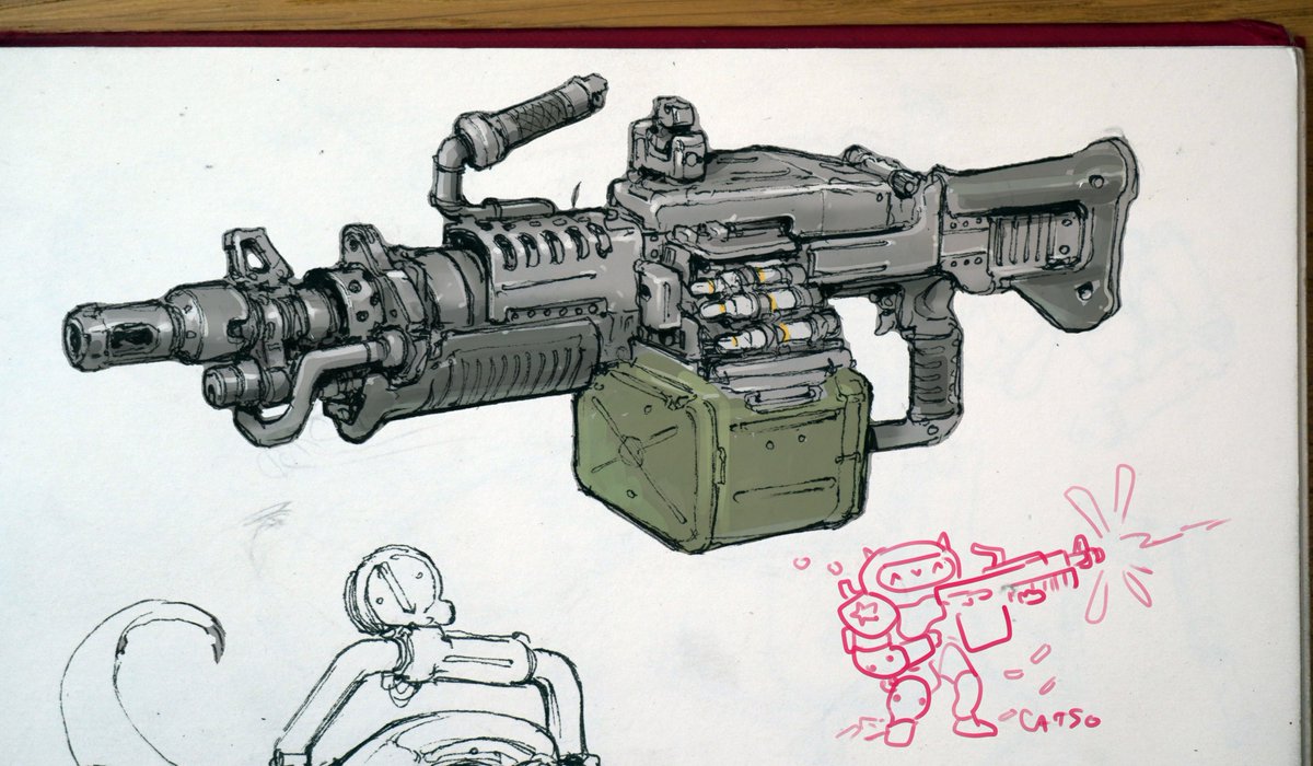 2cm Power armor Autocannon (For Katharsis 69)