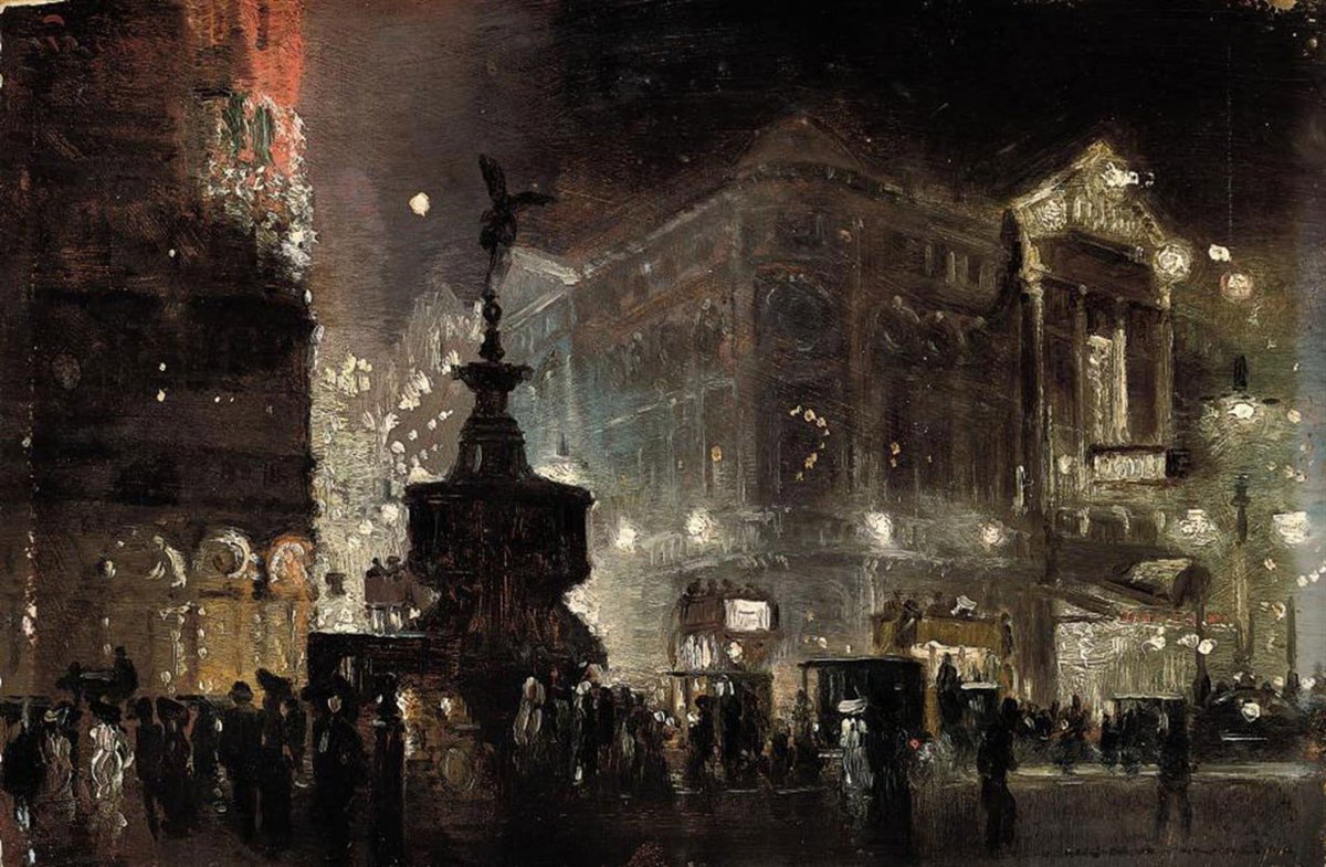 VinnieSull1van's tweet photo. Paintings of bygone London by George Hyde Pownall. https://t.co/E2qXoAKqkc