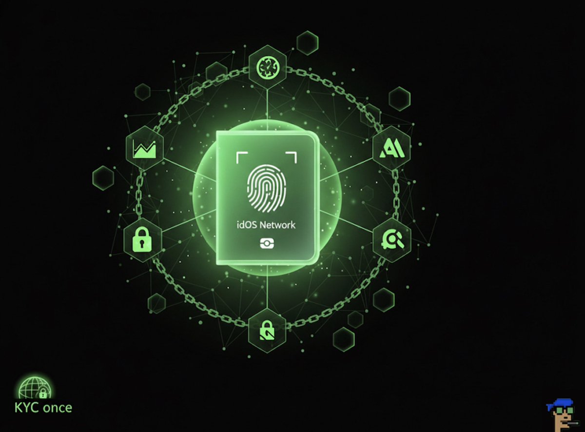 knotHuncho's tweet image. Tired of filling KYC forms over and over?
@idOS_network solves that! One verification gives you access to multiple platforms, wallets, and chains, all while keeping your data private and secure 🔐.