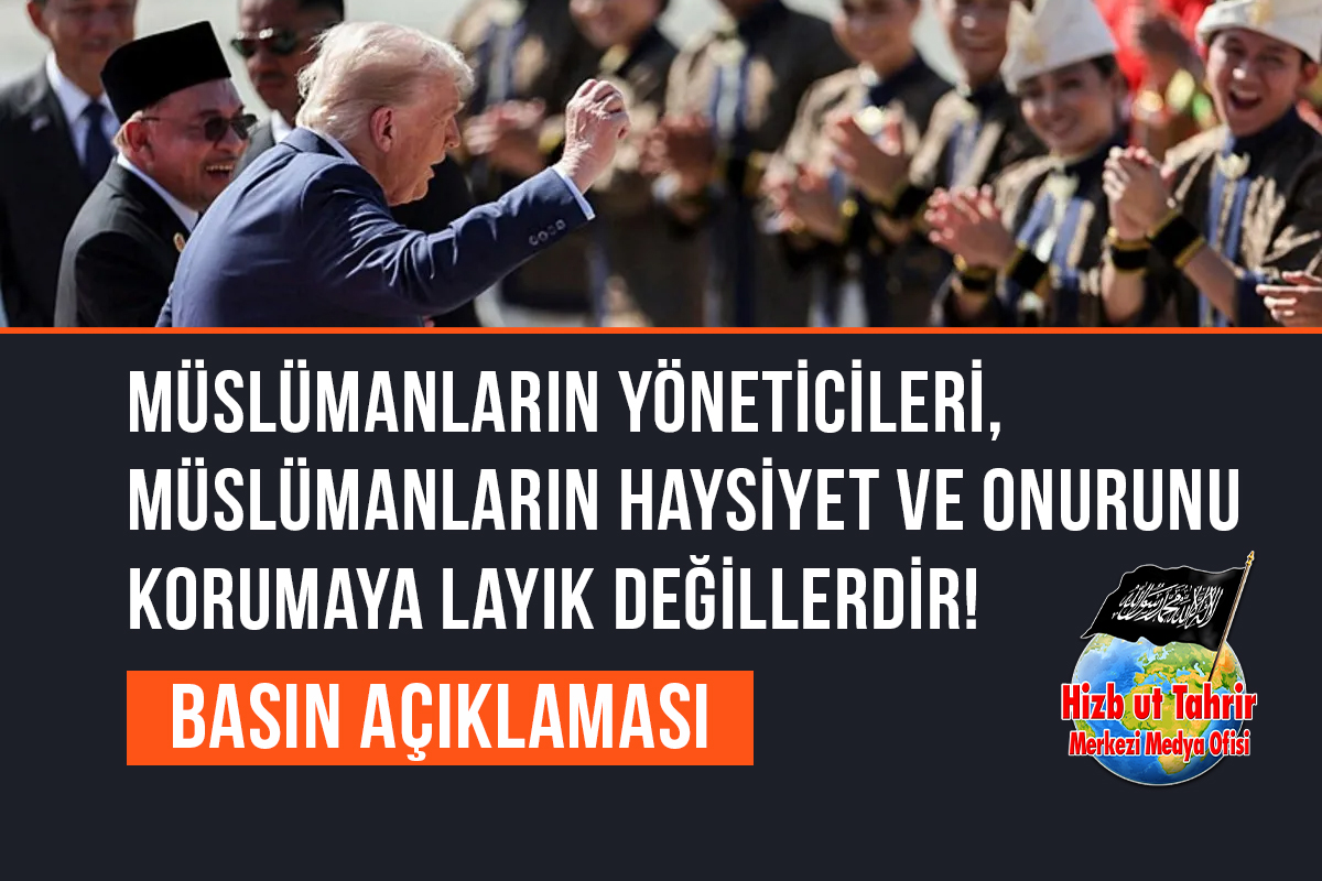 Basın Açıklaması

Müslümanların Yöneticileri, Müslümanların Haysiyet ve Onurunu Korumaya Layık Değillerdir!

#HizbutTahrir
Merkezî Medya Ofisi

hizb-uttahrir.info/tr/index.php/b…