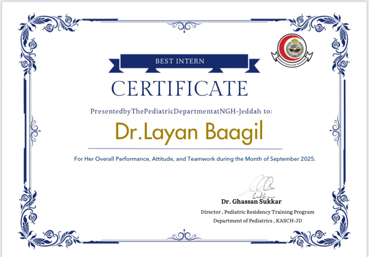 LayanBaagil's tweet photo. Pediatric rotation at KASCH 👶🏻 https://t.co/OqcopDGBe8