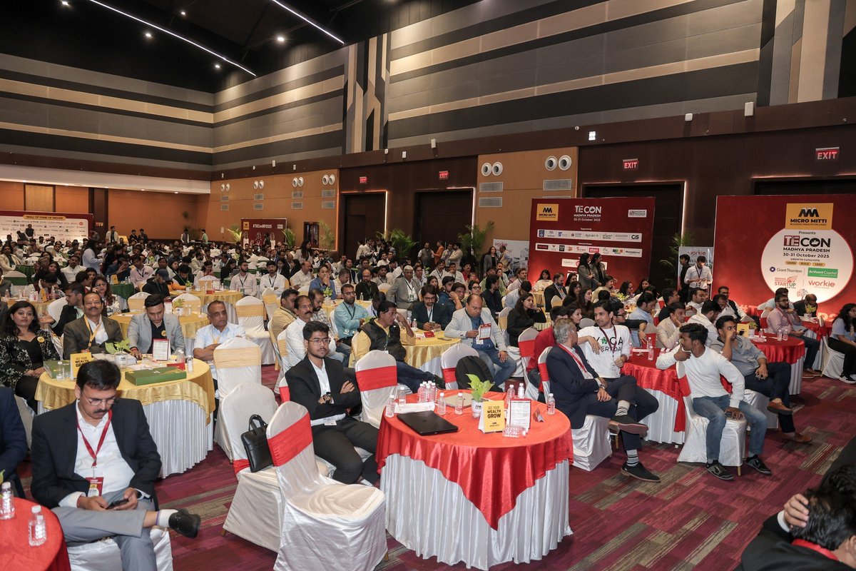 'Dil se thank you'

Grateful to be leading an event with 1700+ attendees and 35+ renowned speakers from all over the country. TiECON MP 2025 wasn’t just an event. It was a turning point for ideas, founders and the startup story of Indore and Madhya Pradesh.