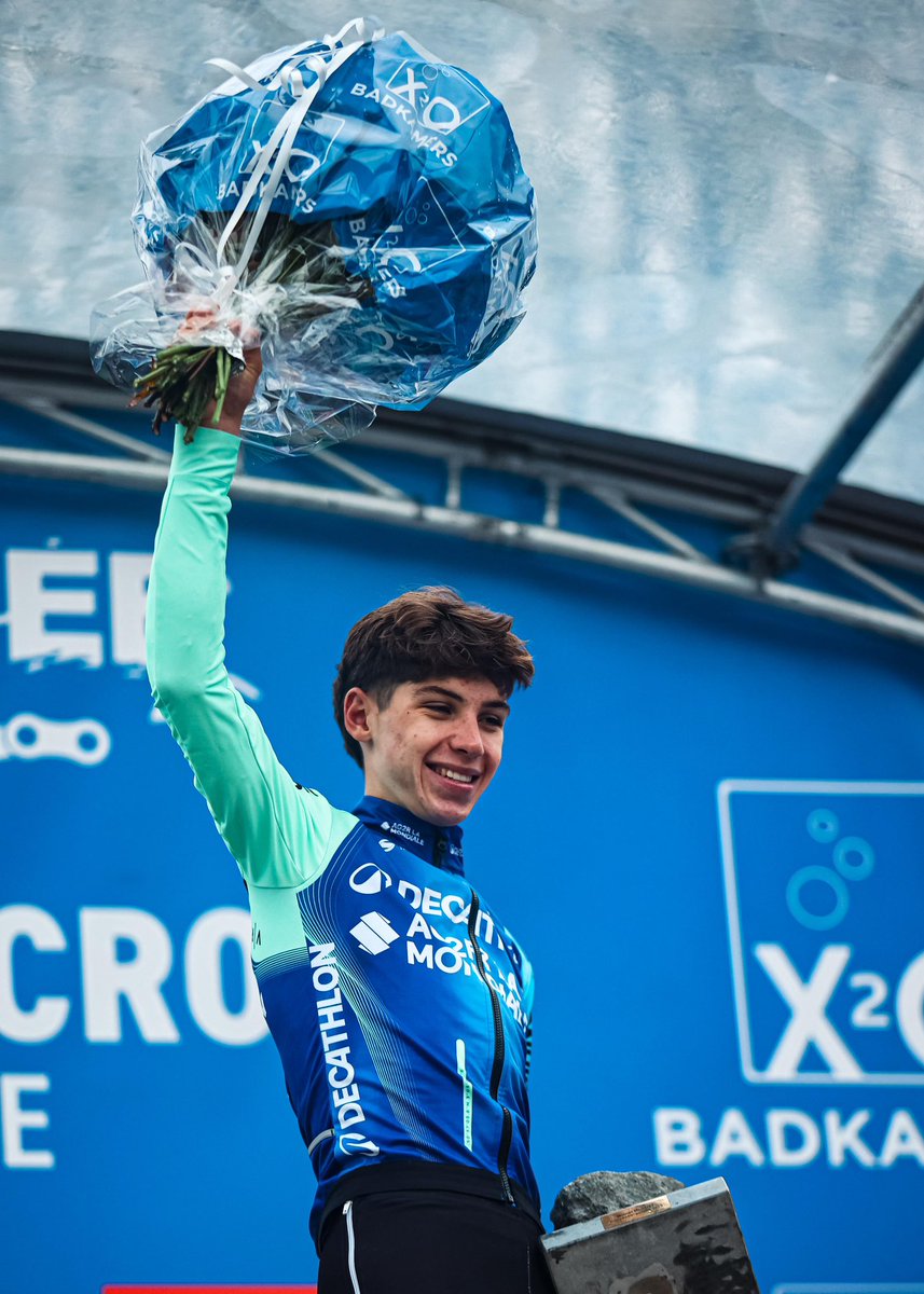 Aubin Sparfel remporte le Koppenbergcross U23 ! 😍🏆

Aubin Sparfel wins the Koppenbergcross U23! 😍🏆

#NewGen