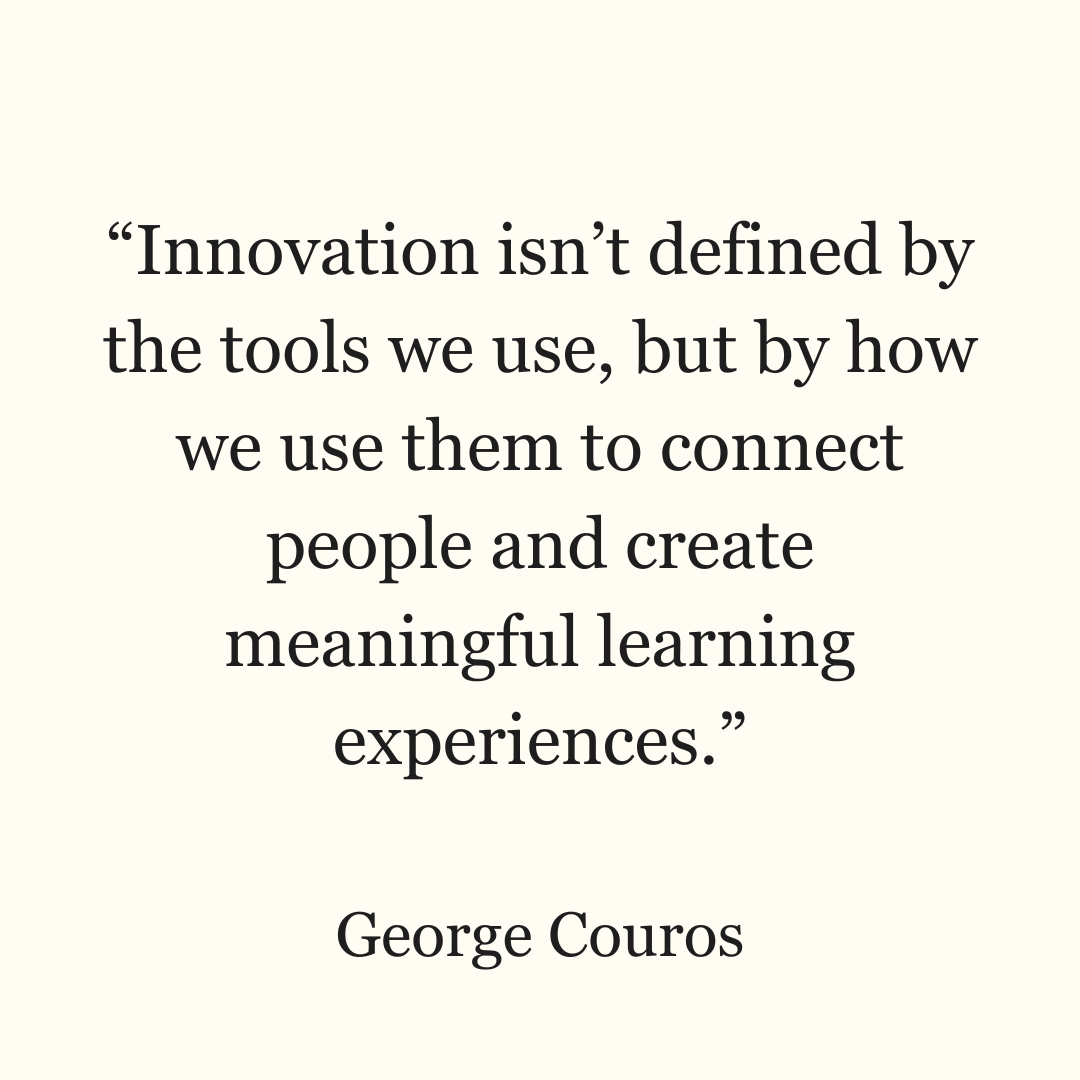 George Couros tweet media