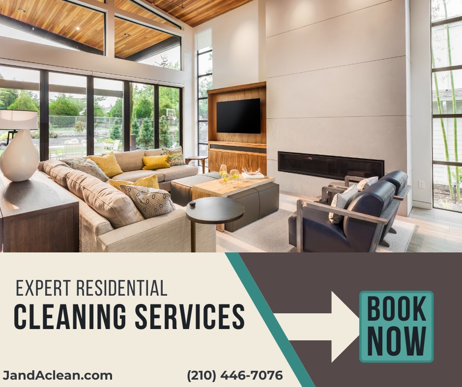 JandAclean's tweet image. At J&amp;amp;A Hill Country Cleaning, our expert team goes beyond surface cleaning to eliminate hidden dirt, grime, and bacteria — leaving your space spotless and refreshed. 
📞 (210) 446-7076
💻 JandAClean.com

 #SanAntonioCleaning #SpringBranchTX