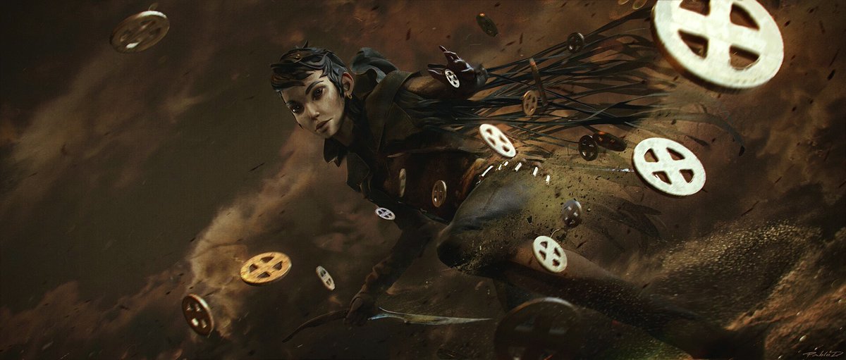 pdaguilar_'s tweet image. Happy halloween with this old painting of my version of how I Imagine Vin in the early part of the book.
#mistborn #VisDev