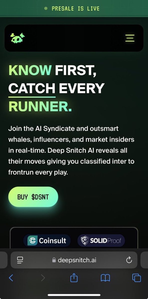 DailyYnwa's tweet image. ⚠️ Scam Alert: #DeepsnitchAI is exploiting AI hype to defraud crypto users. If your funds are missing or withdrawals blocked, act fast.
📩 DM me for secure recovery guidance.