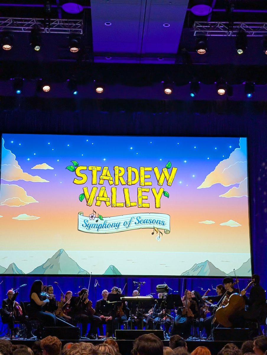 Krobus and Linus being ranked number one and two by the crowd in Brisbane as the most popular villagers #iknowwhatyouare 

<a href="/StardewConcert/">Stardew Valley: Symphony of Seasons</a>