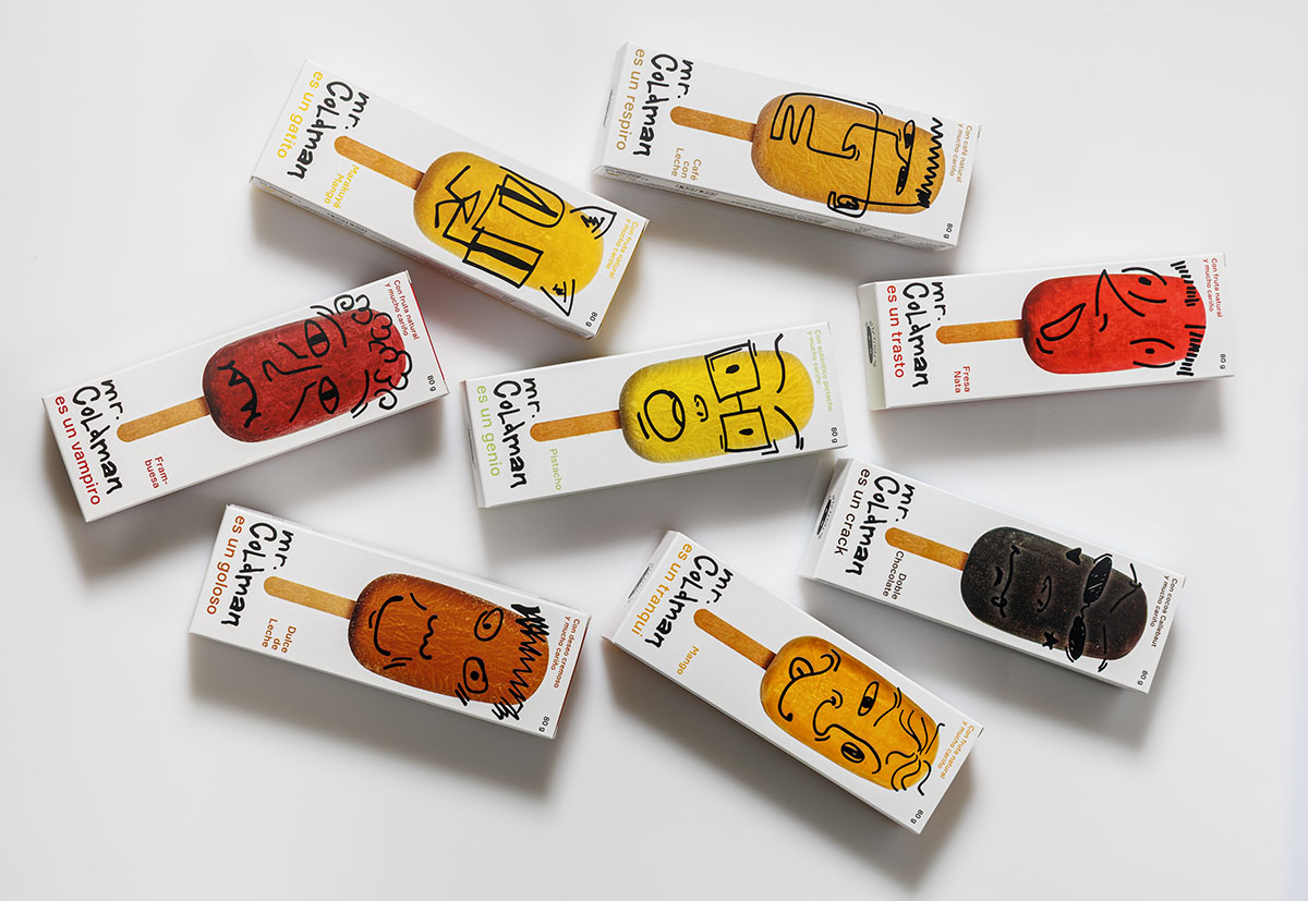 Helados Mr. Coldman “Cada sabor es una emoción y representa un personaje”
@mrcolman