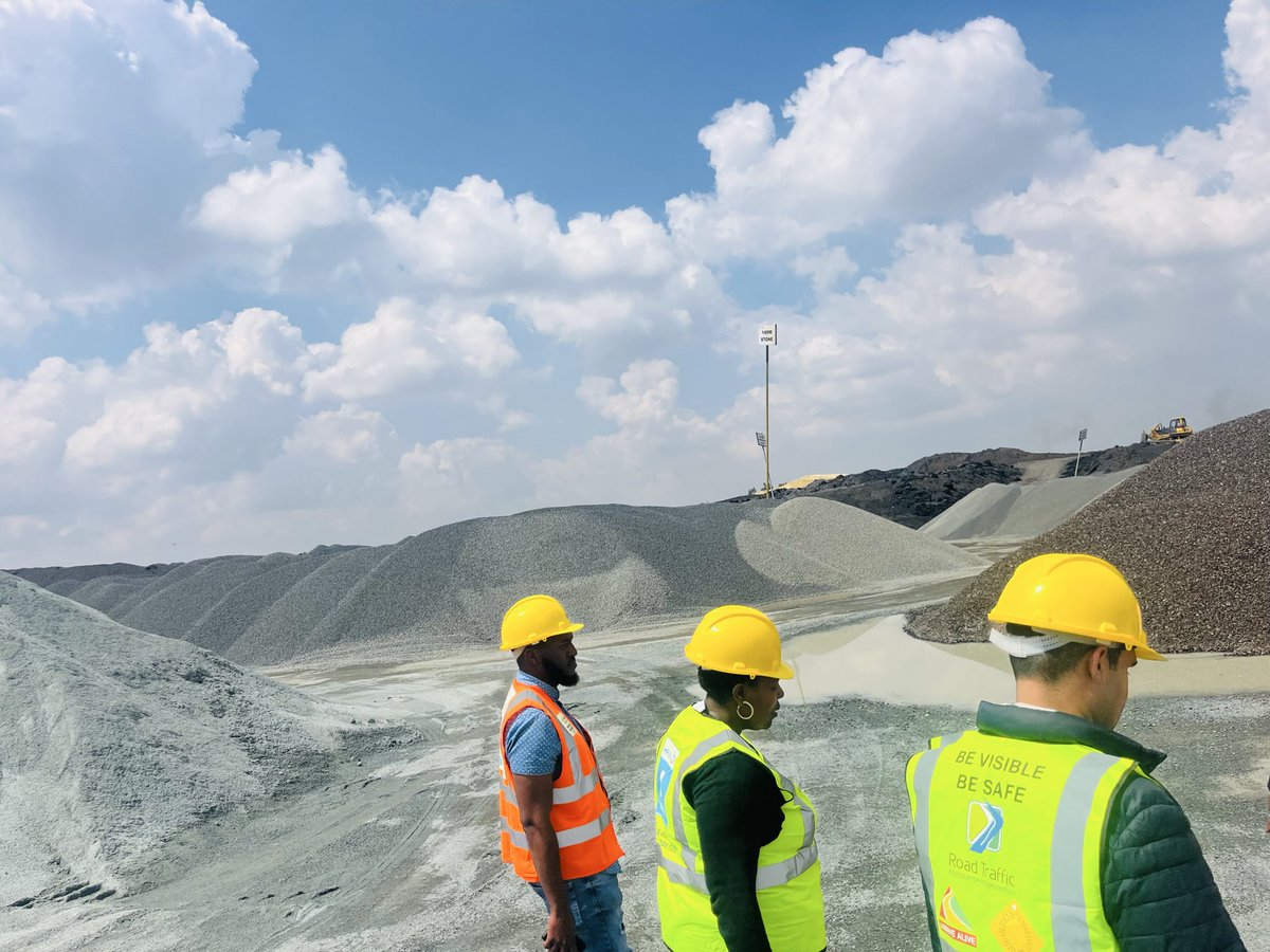 SherinMathebul3's tweet photo. @Mashstartup Practical Road Pavement Engineering Offered by SARF presented by Dr Estime Mukandila. We visited Much asphalt plant.I would recommend the course to anyone who wants to sharpen their Pavement Engineering Skills.
#SiyaluConsulting #Muchasphalt #SARF #PavementEngineering. https://t.co/N754kzIfop