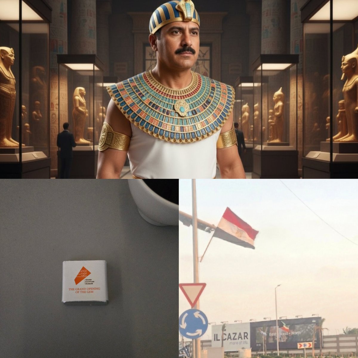 نشارك ونبارك الأشقاء مصر  🇪🇬❤️🇰🇼

أفتتاح #المتحف_المصري_الكبير 

أسأل الله أن يحفظها ويرزقها كل خير .