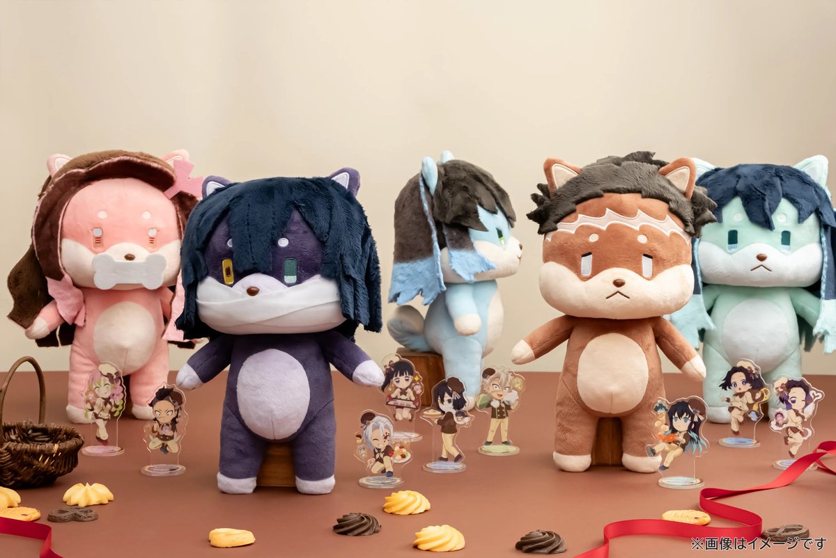 goods600p's tweet image. バレンタイン＆ホワイトデー2024のイラストに登場したアニマルたちがぬいぐるみになりました！

『鬼滅の刃 アニマルぬいぐるみ』
全16種：各11,100円(税込)

受注期間：11月1日(土)18:00～11月30日(日)23:59

▼ufotableWEBSHOPで受付開始！
ufotable.co.jp/kimetsu/event/…

#鬼滅の刃