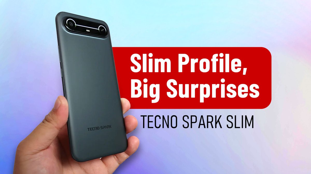 graphire's tweet image. Just dropped a fresh video on the Tecno Spark Slim — sleek design, solid features, and budget-friendly! 📷
Watch the full unboxing and my honest review to see if this phone is worth your money. youtu.be/7uWPCPzagec