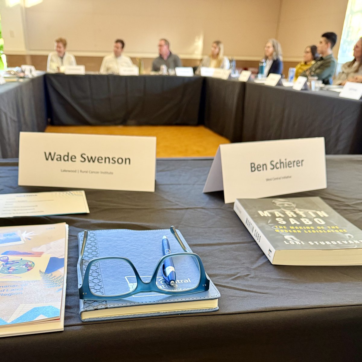 Honored to join Rural Democracy Summit 2025 by West Central Initiative! Inspiring rural leaders charting a positive rural vision. Reunited w/ Ben Schierer &amp; Netia Bauman—great leaders! #RuralDemocracy #RuralFuture