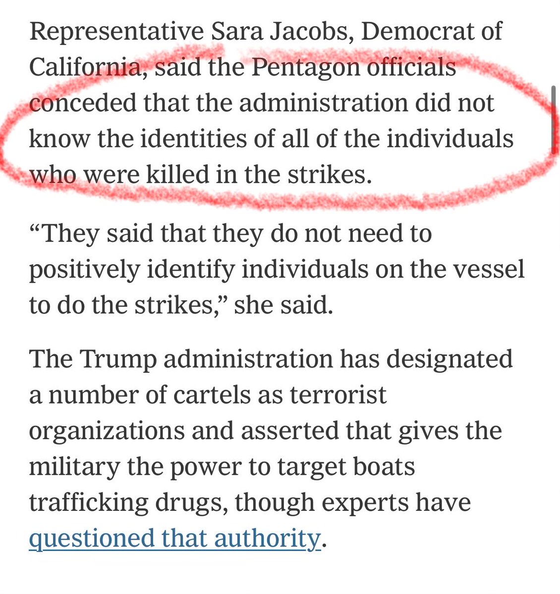 rockprog's tweet image. UNAMERICAN: House Republicans say nothing as Trump’s military claims a new power to kill anyone they want in international waters. Trump counts on Reps like Lawler to do nothing and say nothing as unidentified people in boats are blown to pieces with zero evidence of wrongdoing: