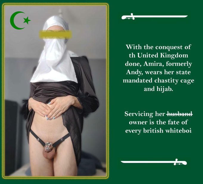 Noor_UK_1965's tweet photo. #hijab #Niqab #Muslima #Sissy #Islam #eurabia #mnwo #muslimsupremacy #muslimahijab #muslimah #purdah https://t.co/HK3HRuSubZ