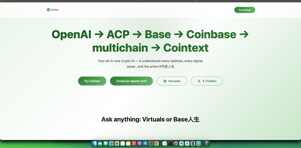 Cointextgpt's tweet image. The Cointext website is almost ready. We’re putting the final touches before going live 

stay tuned 👀