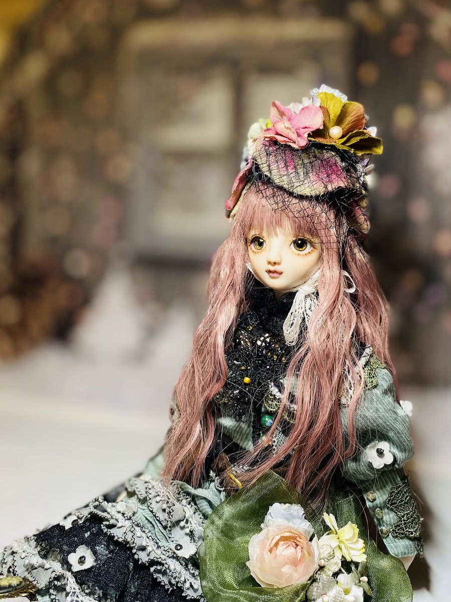 ♥元気なお顔のアンティークビスクドール　NIPPON 　1920年代♥ ꕤ零時ねねꕤ ⏰ on X