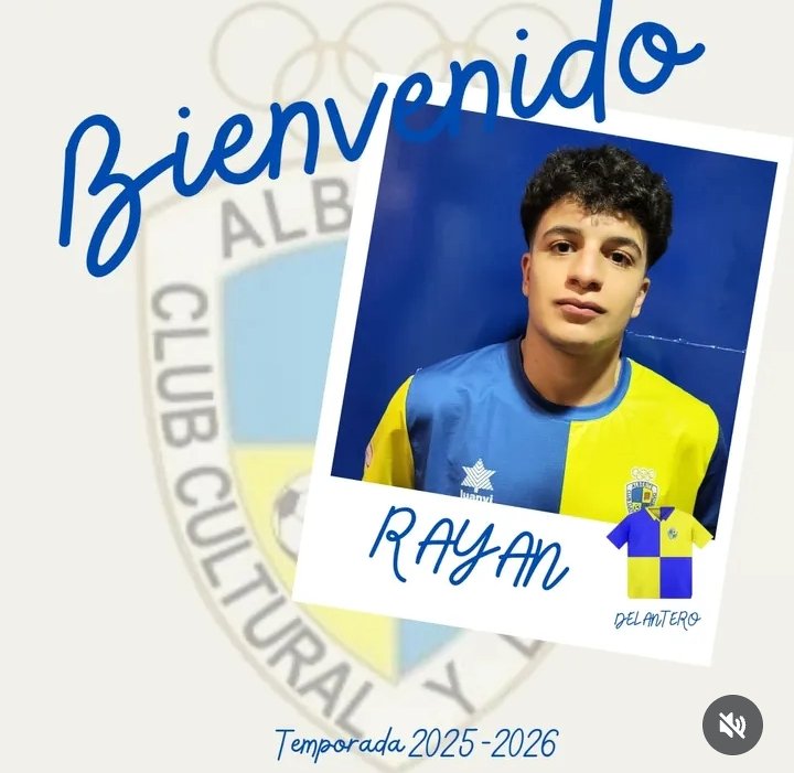 El <a href="/CDAlberite/">CD Alberite</a> refuerza su ataque.
Rayan llega del <a href="/BALSAMAISO/">PEÑA BALSAMAISO C.F.</a> de tercera, para dar un salto de calidad a los de Iván Lladonosa.