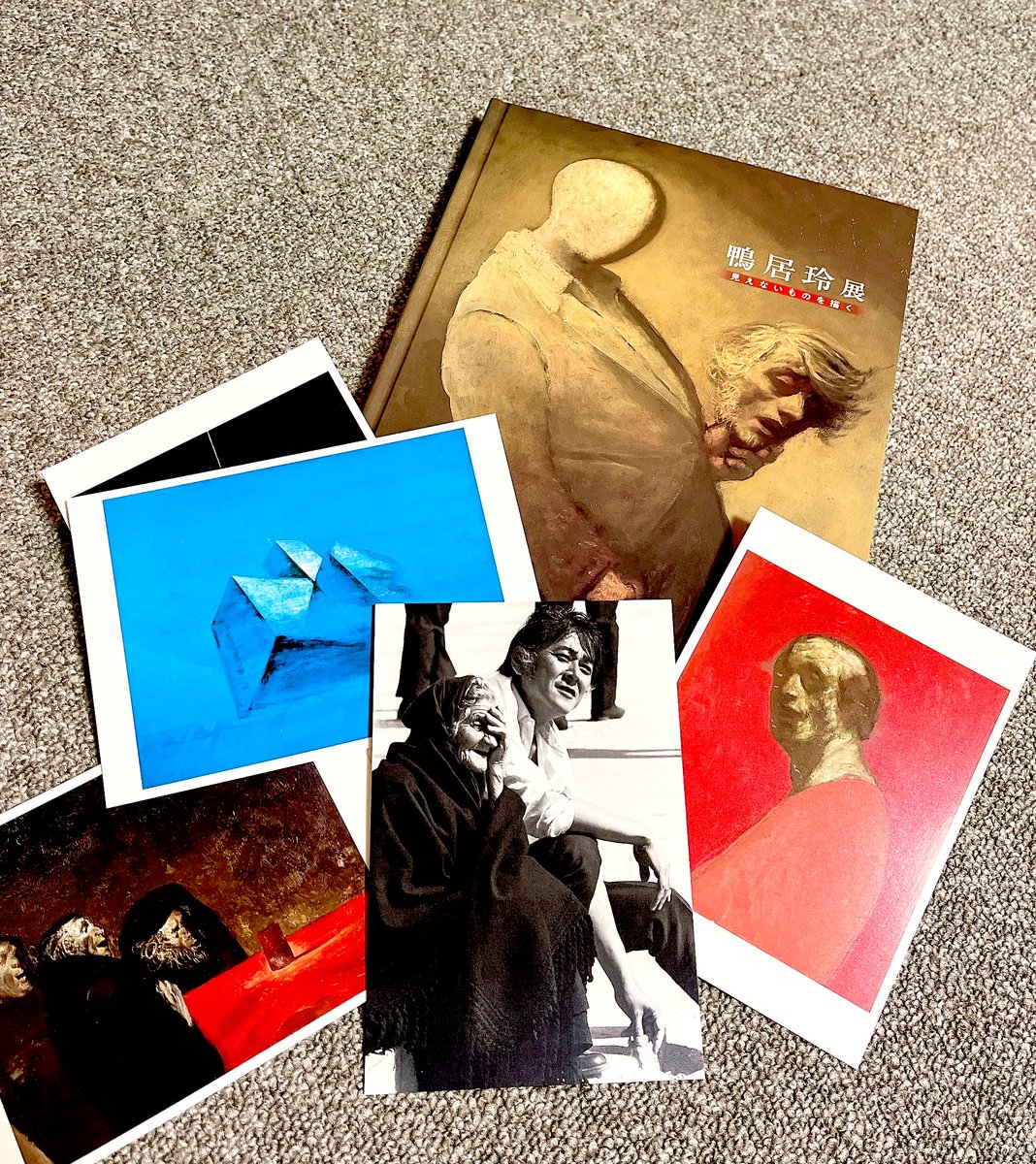 鴨居玲 図録とポストカードセット 🧵MN🐻 on X