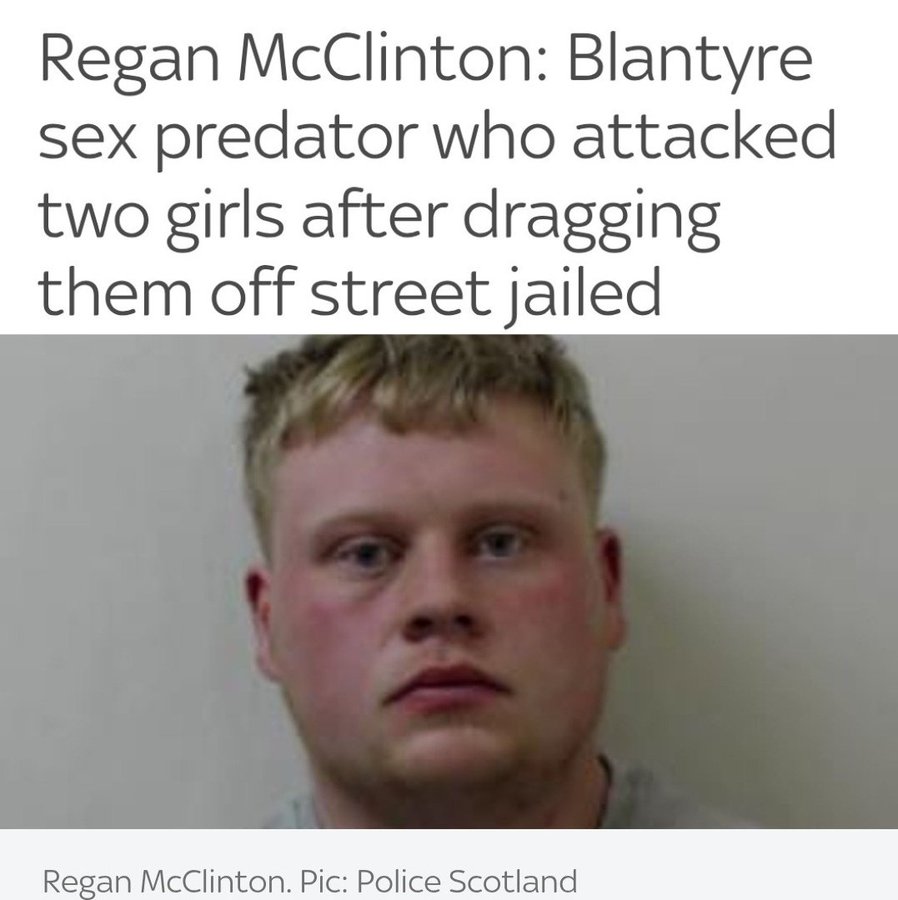 Mugshot of Regan McClinton a young man with short blond hair wearing a gray shirt looking directly at the camera with a neutral expression in a police custody setting.