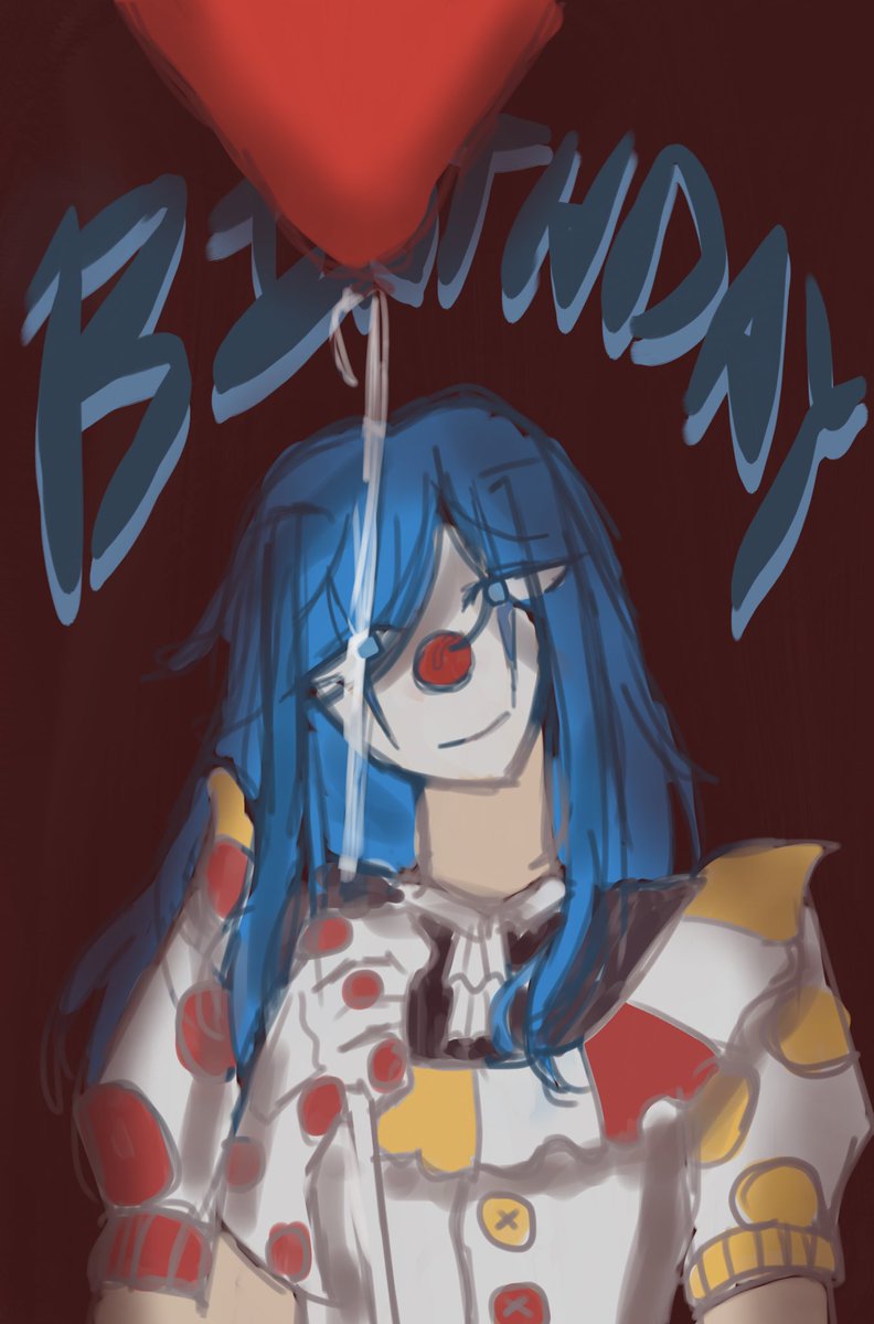 HAPPY HALLOWEEN AND BIRTHDAY <a href="/ItsFunneh/">ItsFunneh</a> (◕‿◕✿) #kftwt #krewfanart (lazy sketch🥀🥀🙏 im so rusty now bruh)