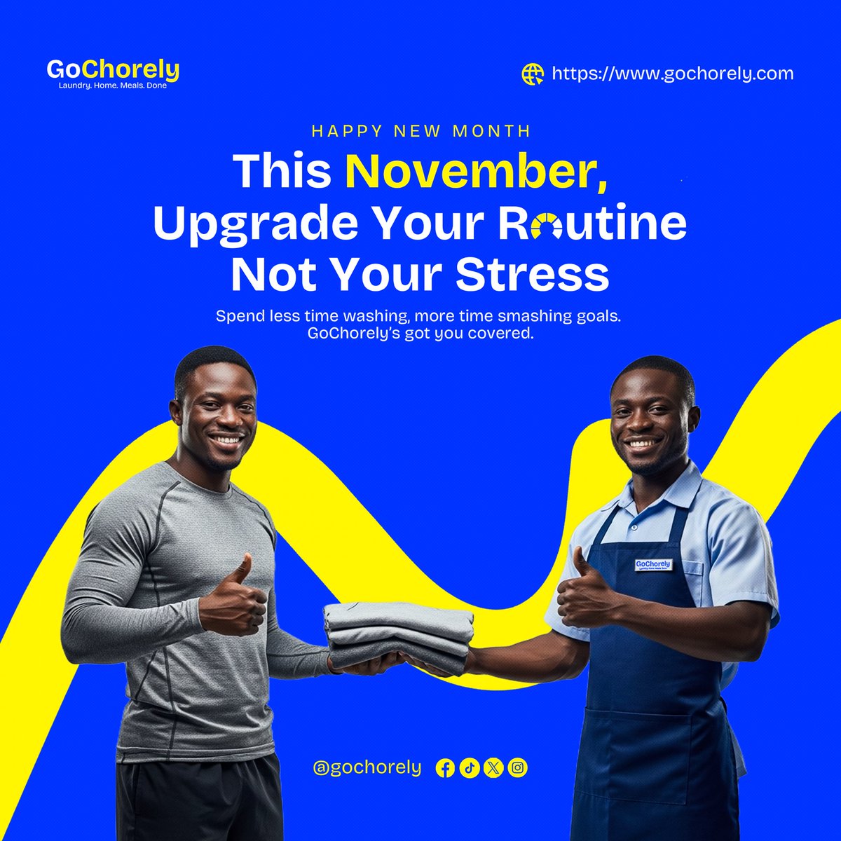 gochorely's tweet photo. November’s theme is UPGRADE https://t.co/aZkvVXl3hS