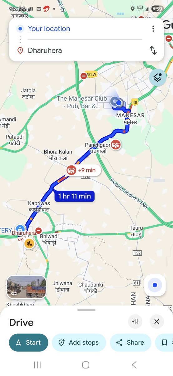 ShrirumitAMIT's tweet photo. @TrafficGGM @DC_Gurugram @opsinghips @DGPHaryana @police_haryana @RajeshMohan102 @gurgaonpolice @RSOGurgaon @MORTHRoadSafety @AHindinews @dr_arpit_jain Dear Gurgaon Administattion please resolve the issue by applying no entry timing for heavy vehicles 7-9 am &amp;6-8PM to avoid heavy traffic jam on highway https://t.co/qsnfyDuQN9