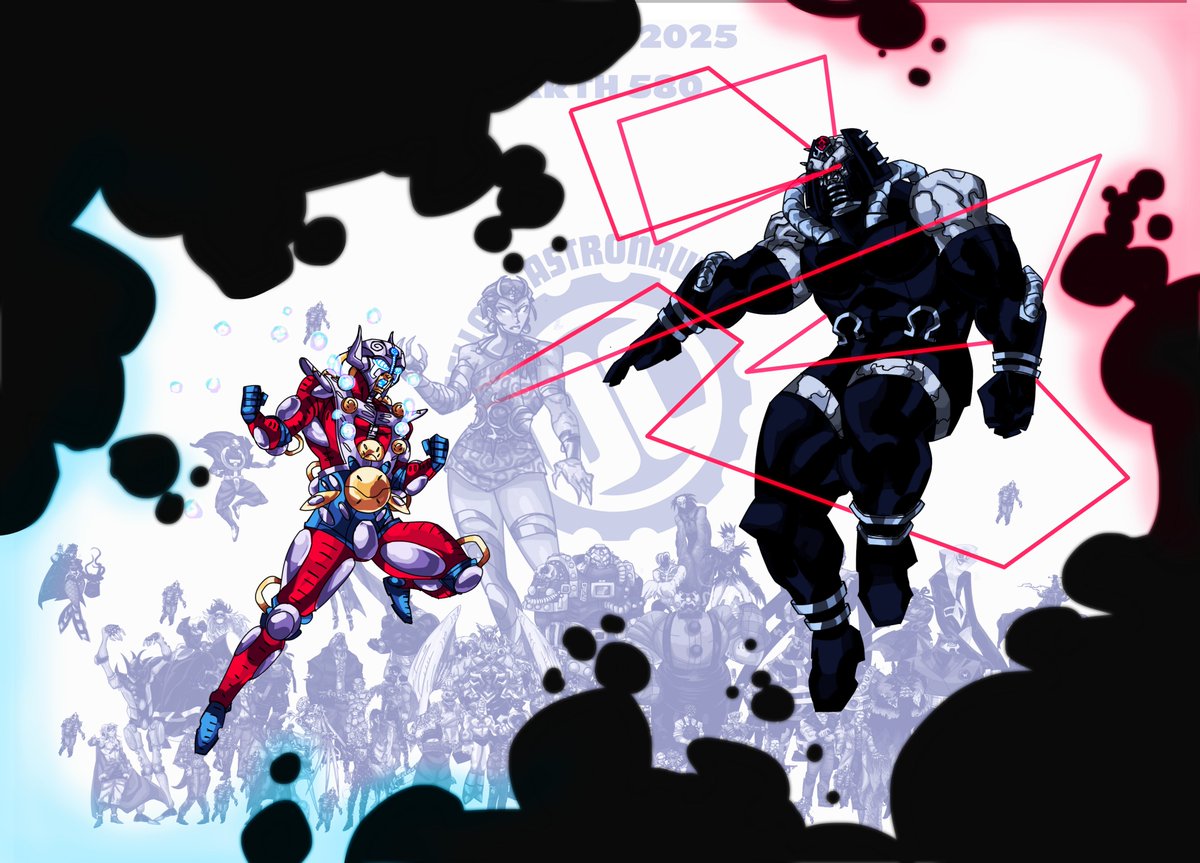 DCTOBER DAY OMEGA
ORION &amp; DARKSEID
THIS IS FOR ALL 10K OF YOU. THANK YOU.
