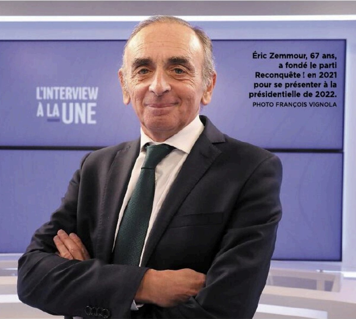 "Donc je dis aux électeurs qui veulent l’union des droites, c’est le parti en tête qui façonne les coalitions. Si Reconquête ! arrive en tête, je proposerai un accord de gouvernement ou un accord électoral au RN et à LR." 
Éric Zemmour pour <a href="/Nice_Matin/">Nice-Matin</a>.