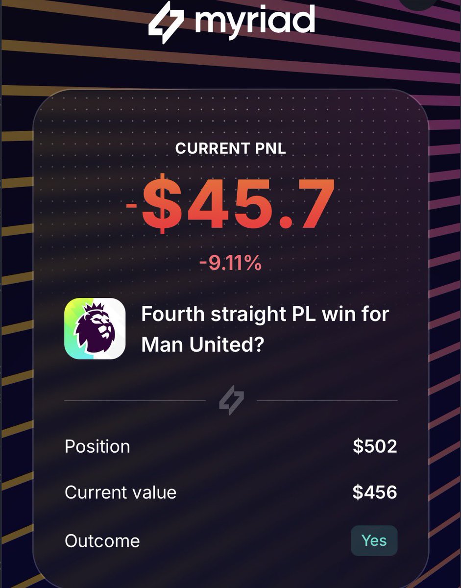 jonze100's tweet image. just placed $500 on man utd to get their 4th straight win on @MyriadMarkets 

it’s also another weekend to earn some xeets @xeetdotai 

now see you at 3pm utc today

gmyr if you’re a man utd fan ❤️