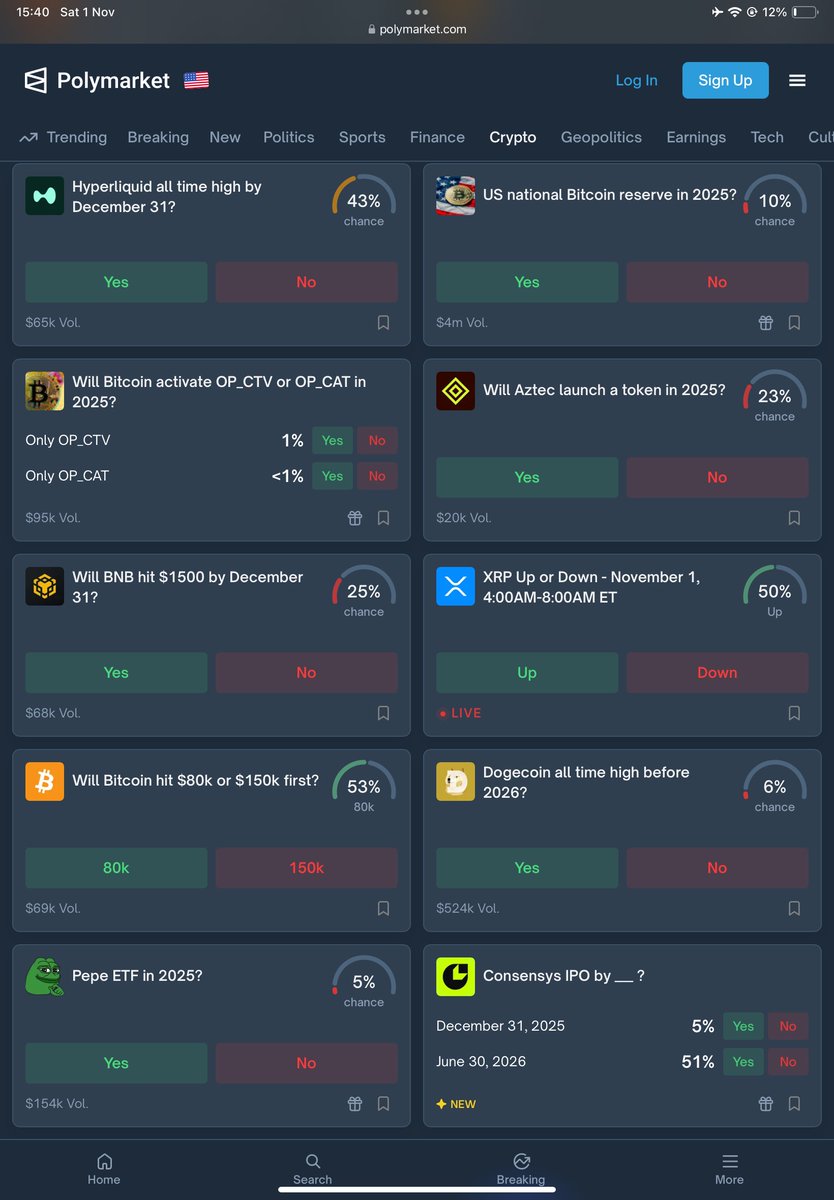 ❌ Gambling
✅ Insurance for your portfolio

Only with <a href="/Polymarket/">Polymarket</a>