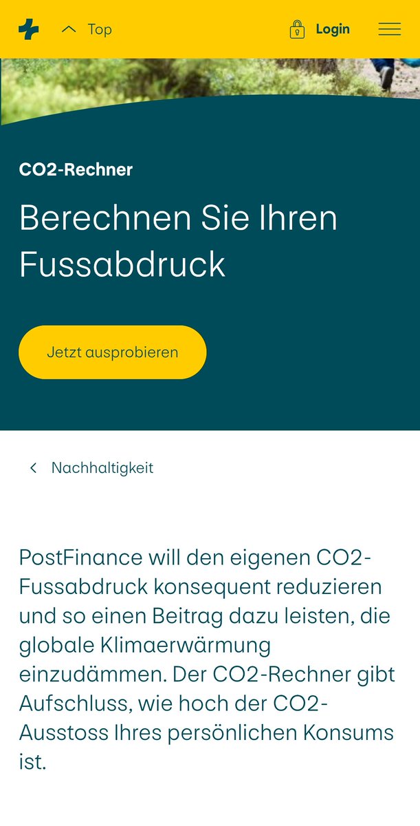 Kürzlich hat das Schweizer Stimmvolk für die E ID gestimmt. 
2023 hat das Schweizer Stimmvolk das Bundesgesetz über die Ziele im Klimaschutz, die Innovation und die Stärkung der Energiesicherheit (KlG) angenommen.
Nun haben die Banken ein Co2 Tracking für unsere Ausgaben