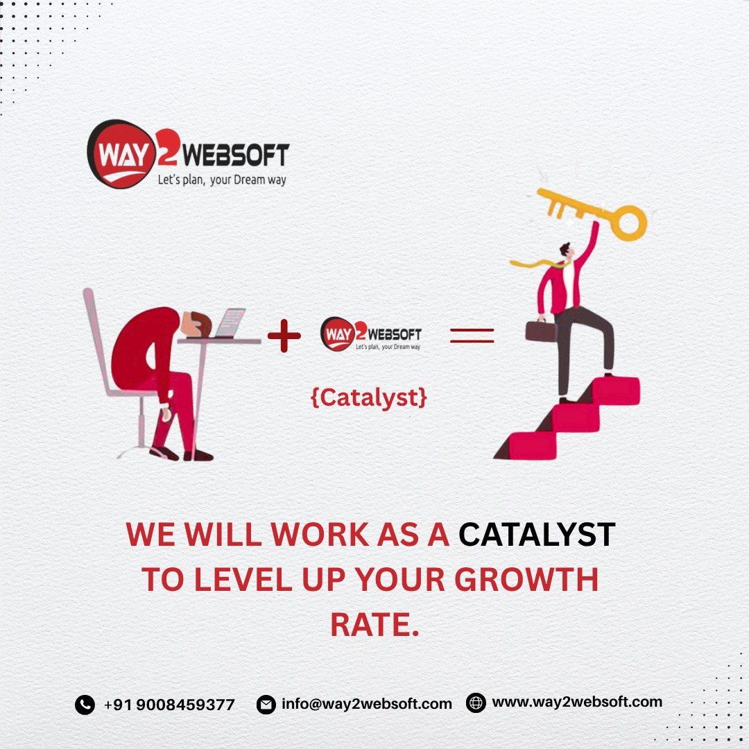 way2websoft's tweet image. Feeling stuck with your business growth?  Let Way2Websoft be your Catalyst! We help you unlock your potential with smart digital solutions — from web design to marketing and beyond.   ✨ Together, we’ll level up your growth rate! 
🌐 way2websoft.com
