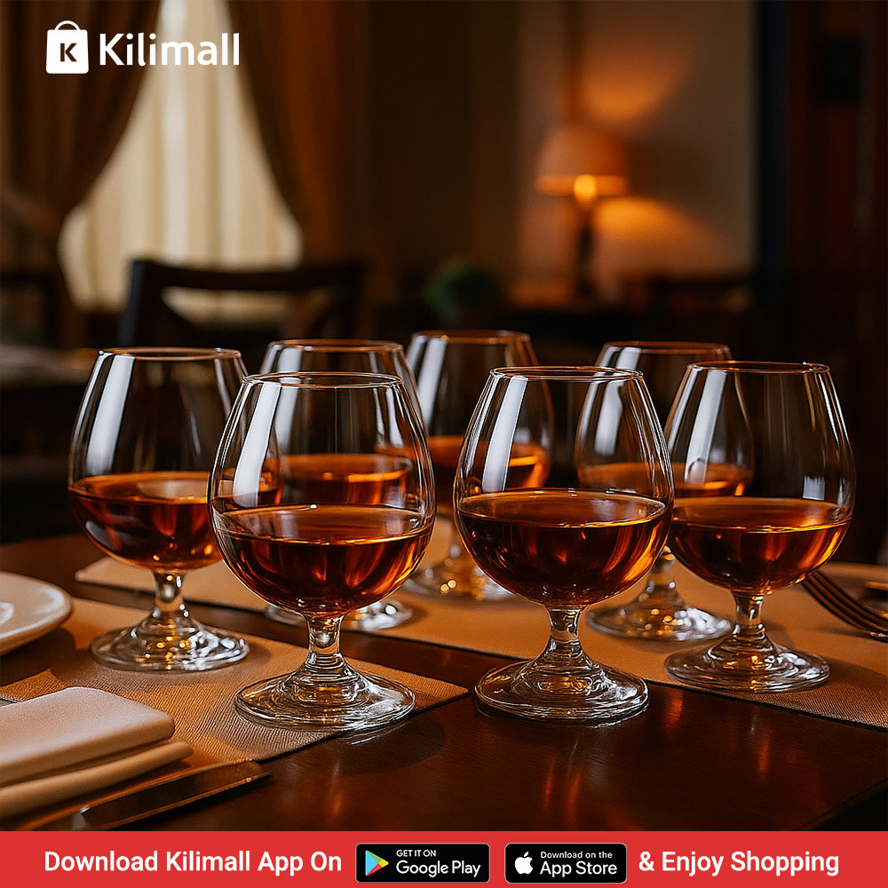 Kilimall's tweet image. Make every sip count with this&amp;gt;&amp;gt; k.kili.co/1a064 6Pcs Cognac Wine Fancy Glasses set down to 2,599 bob today.
Download the Kilimall app, use the code 10003434145 to search for it order and we will deliver wherever you are!🥳
#Kilimall #offer #wineglass #kitchenupgrade
