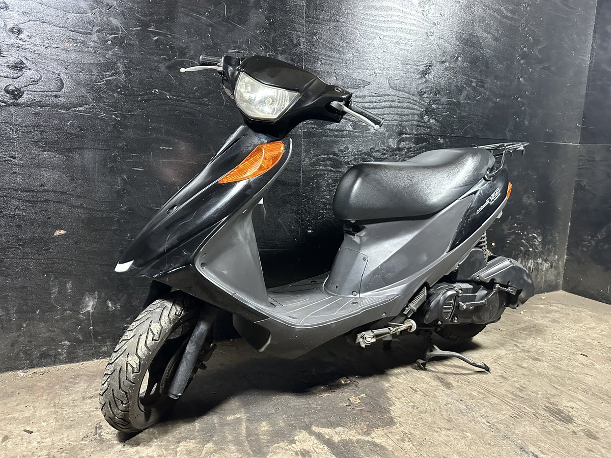 07103114S スズキ アドレスV125 黒 人気のワンツー！ 4スト