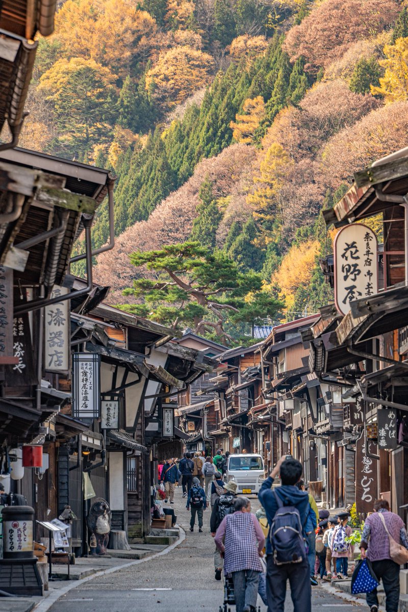 yuiphoto2's tweet image. 秋の奈良井宿