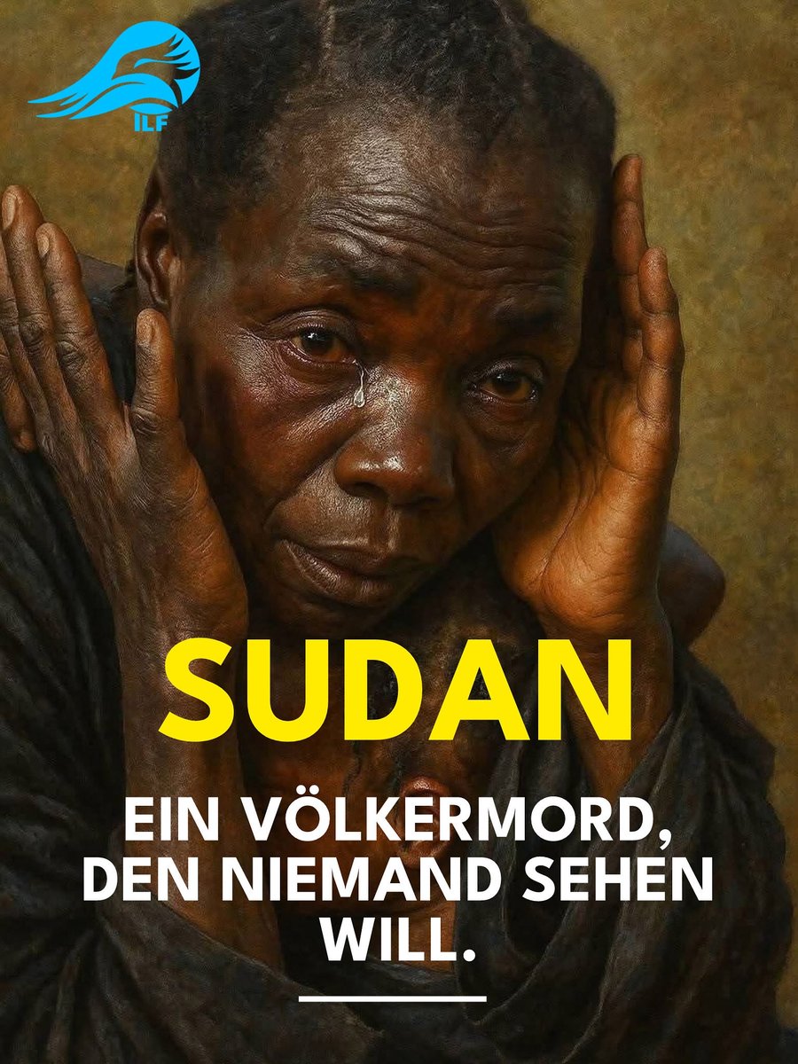 Im #Sudan sterben Menschen. Kinder. Frauen. Familien.
Nicht wegen einer Naturkatastrophe, sondern weil Menschen andere Menschen auslöschen.
Weil Macht, Gier und Hass lauter sind als Mitgefühl.

Und die Welt? Sie schaut zu.
Die, die laut sein müssten, sind still.
Die, die für
