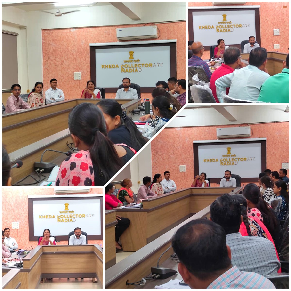આજ રોજ તા.૦૧/૧૧/૨૦૨૫ના રોજ માનનીય નાયબ જિલ્લા ચુંટણી અધિકારીશ્રી,ખેડા- નડીઆદ, માનનીય મતદાર નોંધણી અધિકારી ૧૧૬-નડીઆદ વિધાનસભા અને મામલતદાર નડીઆદ(શહેર) અધ્યક્ષ સ્થાને વિ.સ.મ.વિ.માં સમાવિષ્ટ BLO શ્રીની  SIR સંદર્ભે તાલીમ રાખી. 
<a href="/dy_deokheda/">District Election Office Kheda</a> 
<a href="/ECISVEEP/">Election Commission of India</a> 
<a href="/CEOGujarat/">Chief Electoral Officer, Gujarat</a>
<a href="/DeoKheda/">District Election Officer Kheda</a>