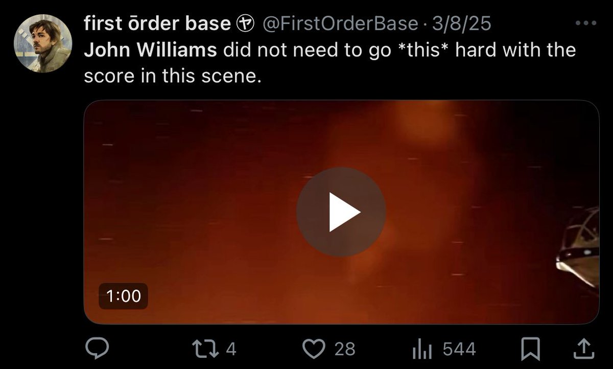 FirstOrderBase's tweet image. Bro just shamelessly copied and pasted my tweet then clipped the video I’d uploaded.