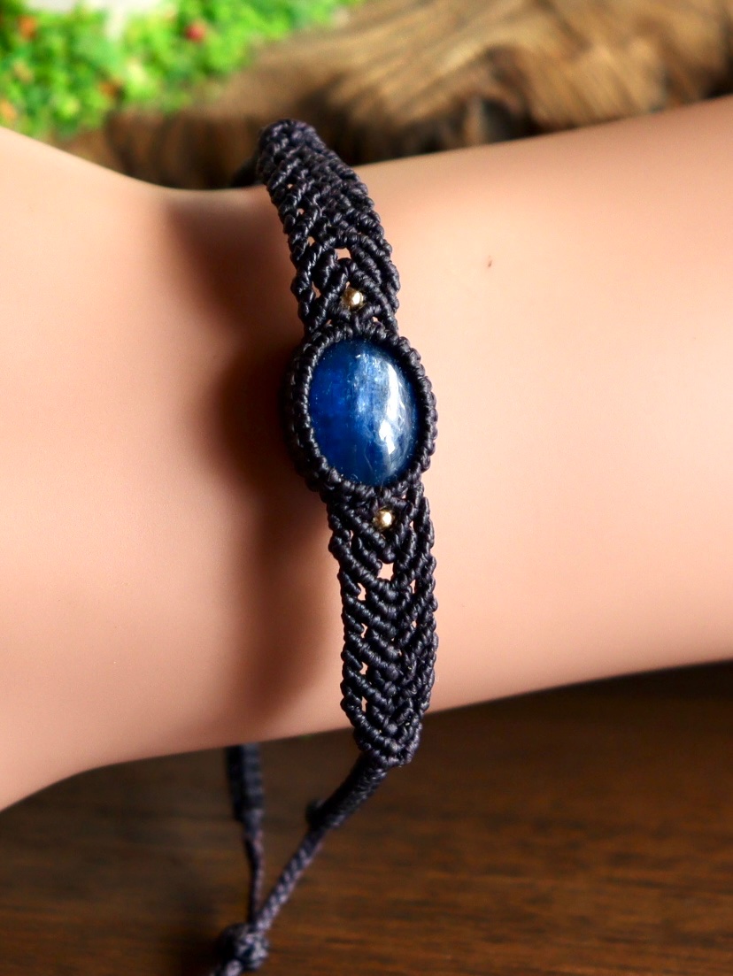 値下げ❗️木　ラピスラズリ　マクラメ　屋久杉 値下げ❗️木 ラピスラズリ マクラメ 屋久杉