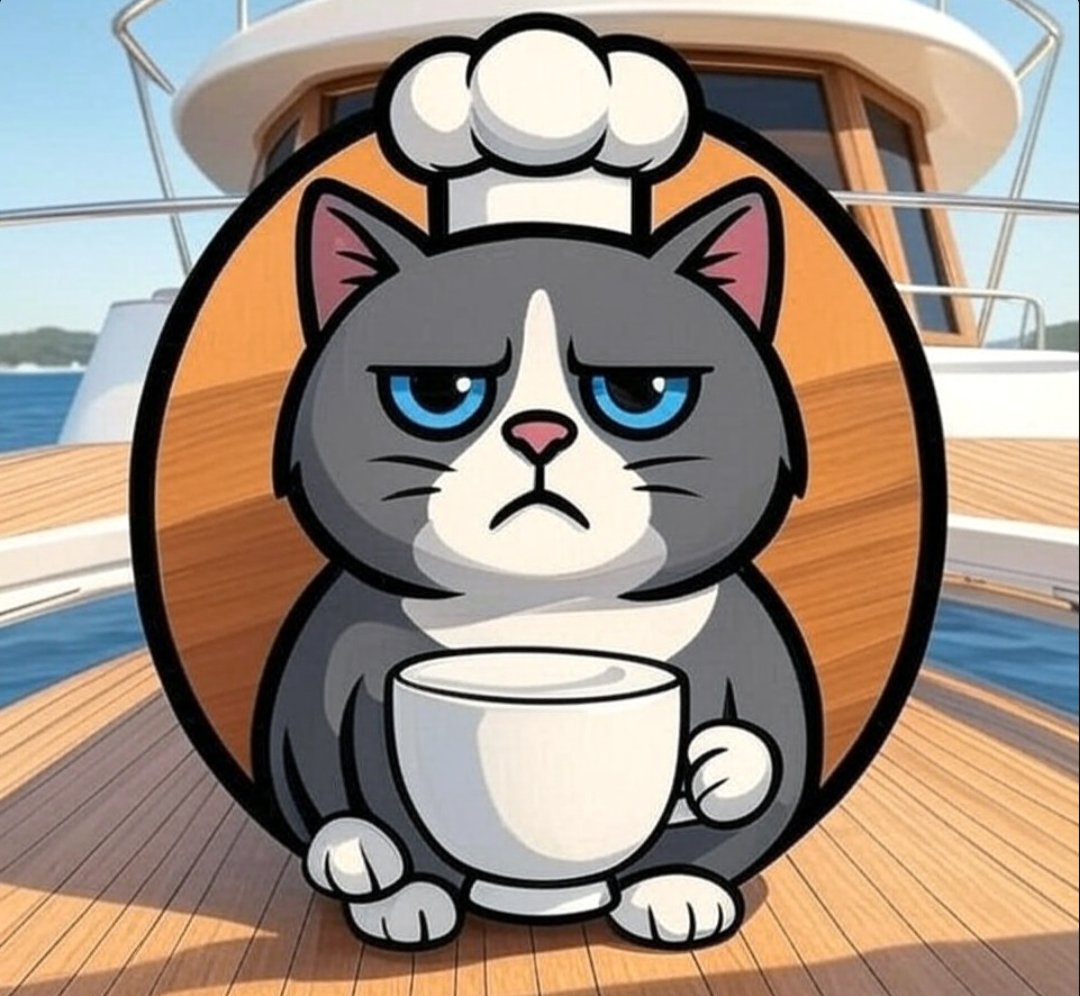 puffethcto's tweet photo. One day in the near future I will be on my own yacht.

Will you be there too?

🐱👨🏼‍🍳 https://t.co/hlt9xuXKSI
