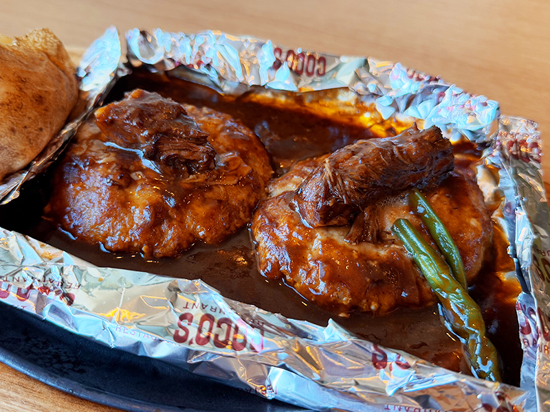 ボリューム満点で いつも食べ切れるか心配になるけど… 気が付いたら完