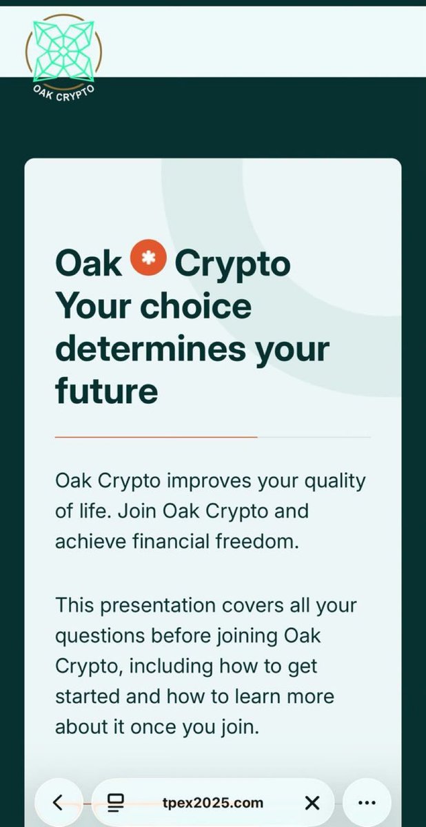 TCryptoRecovery's tweet image. #CCryptoLtd and #DeepsnitchAI forge audit papers. Always verify from real authorities.
📥 Message me privately if you were shown any “proof” document. I’ll decode it.
#CryptoSafety #oakcrypto #tpex2025