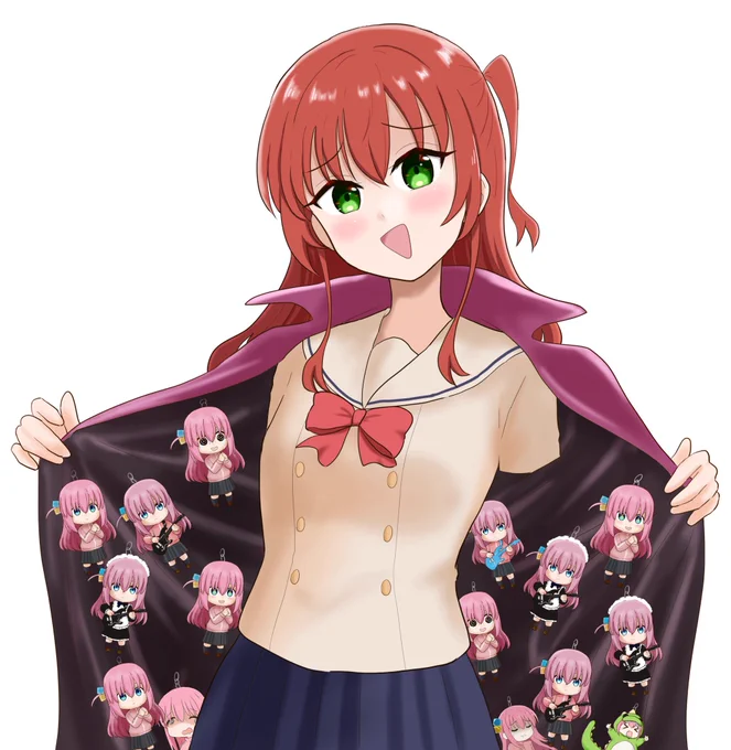 ???「お前のせいか!どこに行ってもぼっちちゃんのだけなかったのは」 ???「は…半分…。◯◯万で譲ってくれないかしら?古参のよしみでどうか…」 少し加筆しました。 #ぼっち・ざ・ろっく