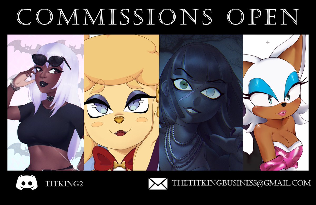 TITKING ✨ COMMS OPEN!!! tweet media