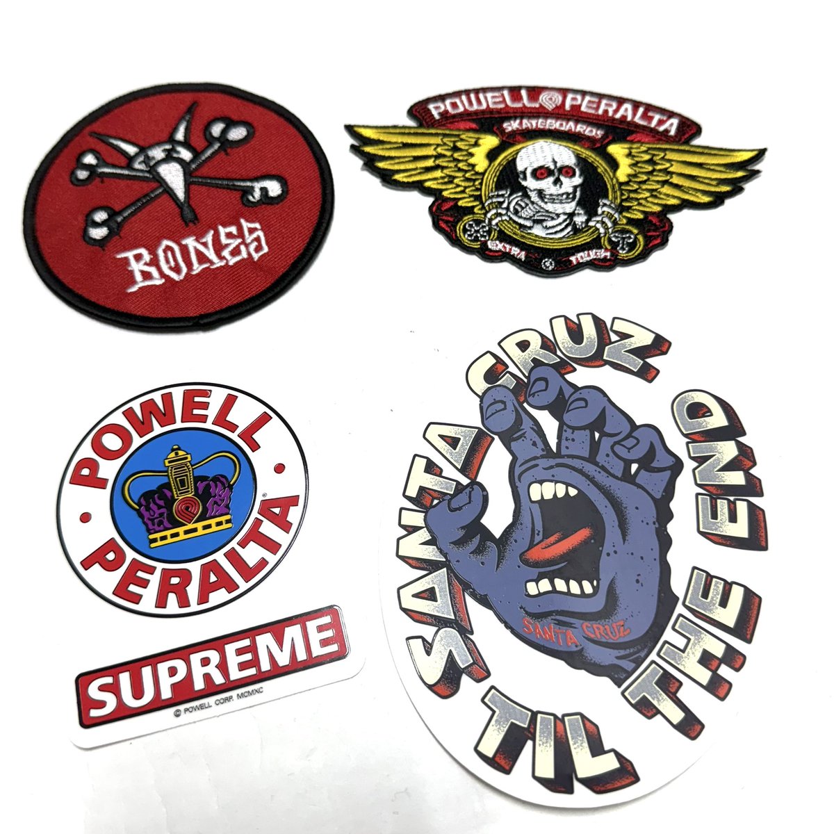BONES POWELL PERALTA SANTA CRUZ ワッペン　11 BONES POWELL PERALTA SANTA CRUZ ワッペン 11 BONES POWELL